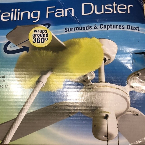[HAMPTON DIRECT] Long Reach Ceiling Fan Duster - Picture 3 of 4